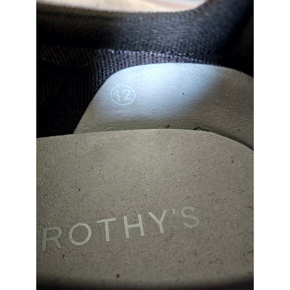 Men Rothy's Gray Knit Comfort Sneakers Normcore Preppy 12 Excellent Condition - Picture 8 of 9